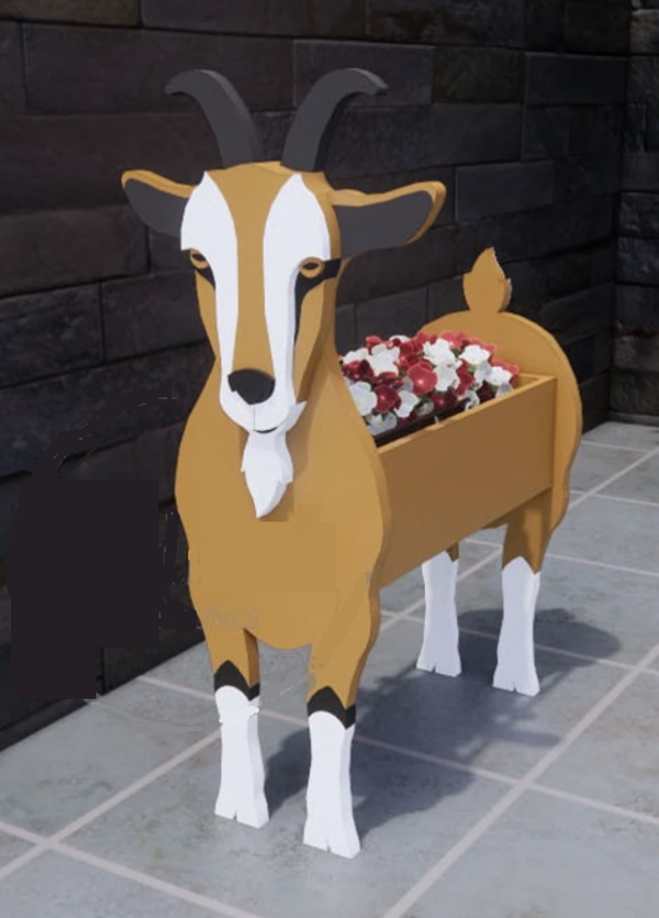 Our Goat Planter "Nibble"