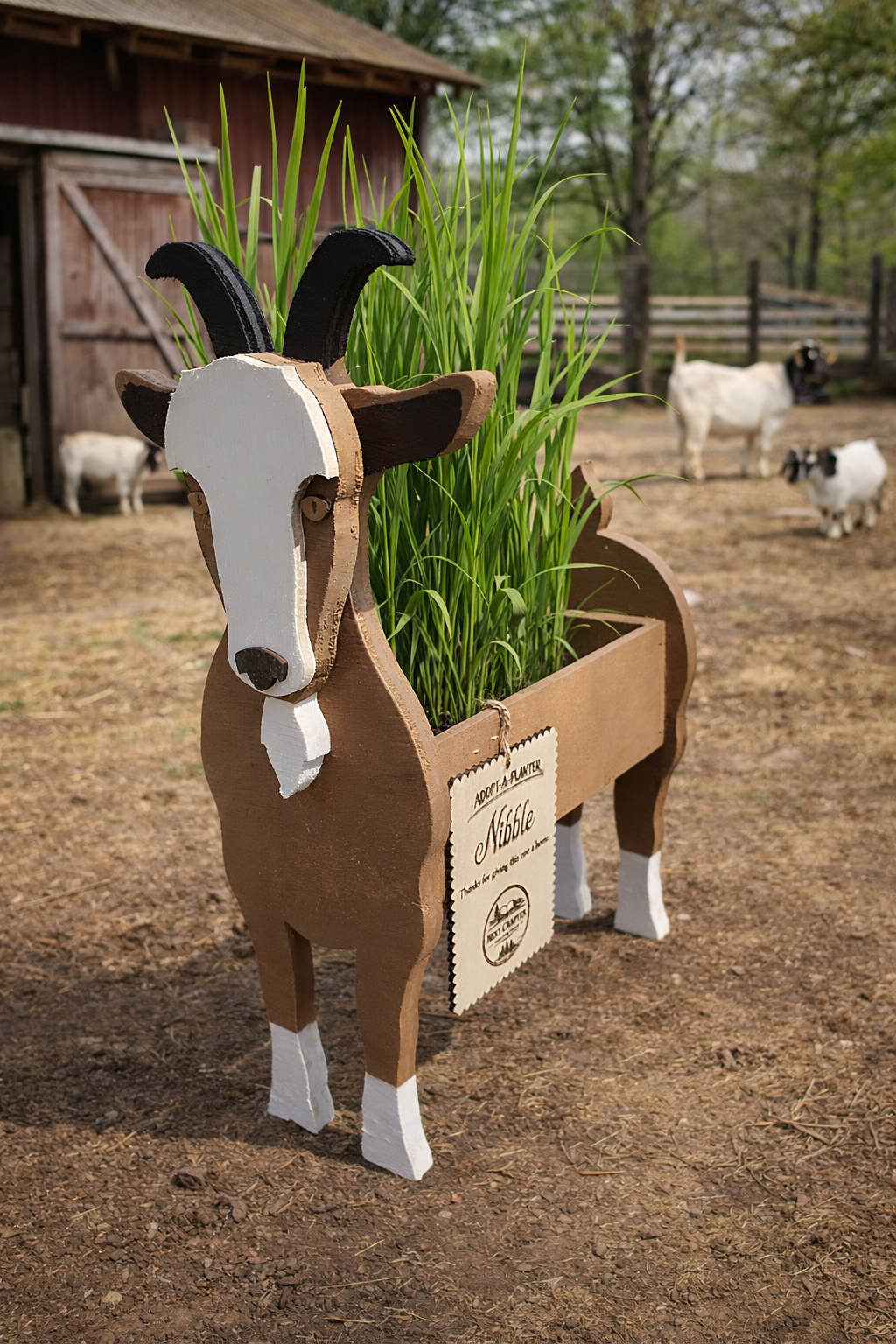 Our Goat Planter