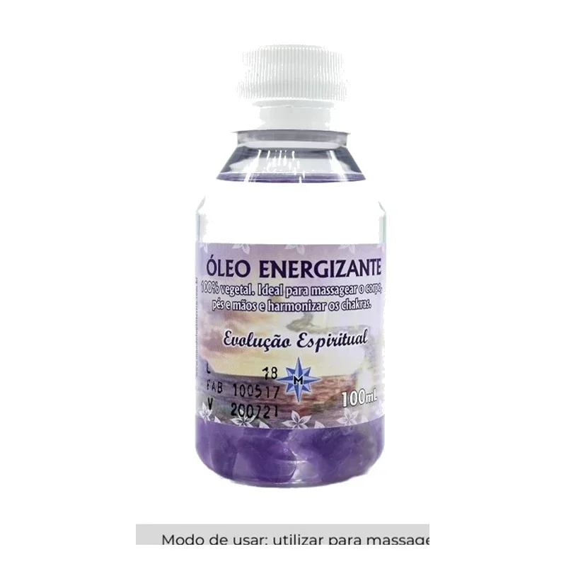 Óleo Energizante Evolução Espiritual 100ml – Spirituele Groei & Chakra-Harmonisatie