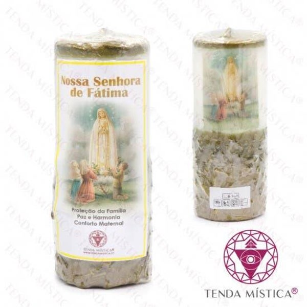 Rituele Kaars Onze-Lieve-Vrouw van Fatima – Bescherming & Vrede
