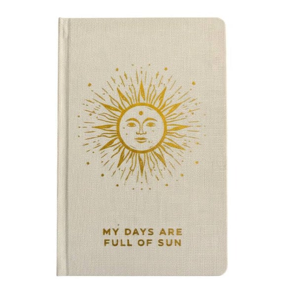 Manifestatie Ivoor & Goud Dankbaarheidsdagboek – 120 Pagina’s – Mijn Dagen Zijn Vol Zon
