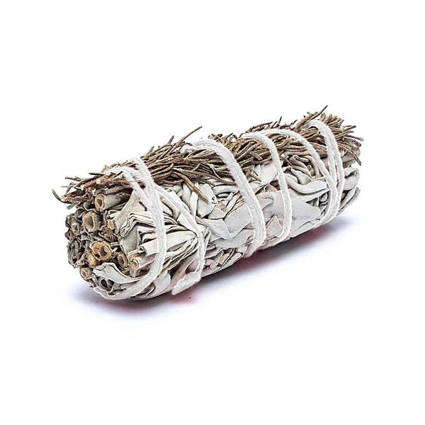 Witte salie smudge met rozemarijn S set van 2