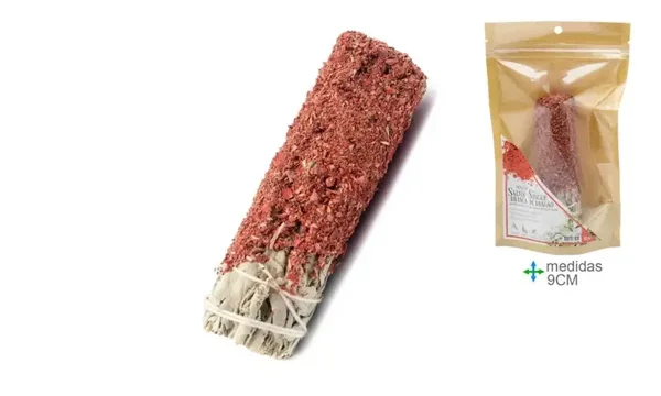 Smudge Stick Witte Salie & Drakenbloed 9cm – Reiniging & Bescherming