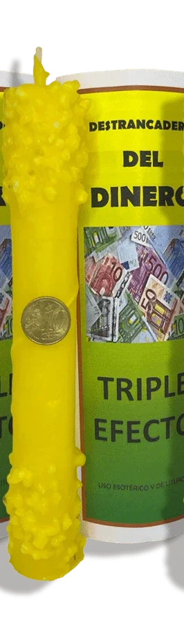 Geldontstopperende Rituele Kaars — Heft Financiële Blokkades Op
