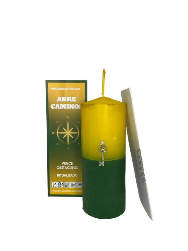 Abre Caminhos Rituele Kaars — Opent Wegen & Nieuwe Kansen