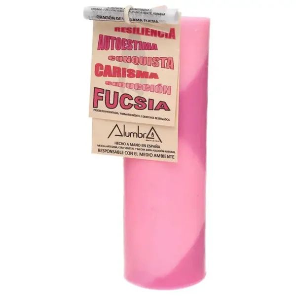 Handgemaakte Soja Kaars - Fuchsia & Verleiding