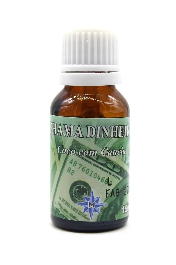 Essência Mandala Chama Dinheiro 15ml – Kokos & Kaneel voor Geldaantrekking
