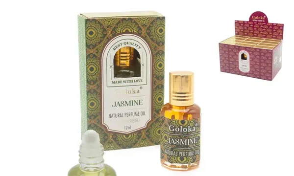 Goloka Jasmijn Natuurlijk Parfum 12ml – Liefde, Sensualiteit & Spirituele Verbinding