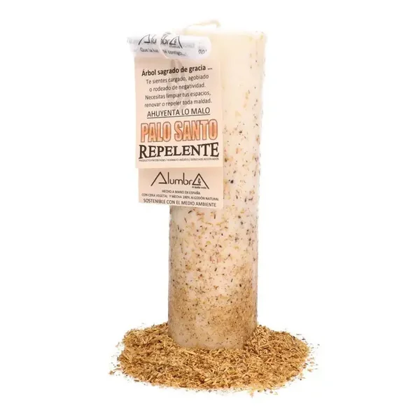 Handgemaakte Palo Santo Kaars — Reinigt Ruimtes & Jaagt het Kwaad Weg
