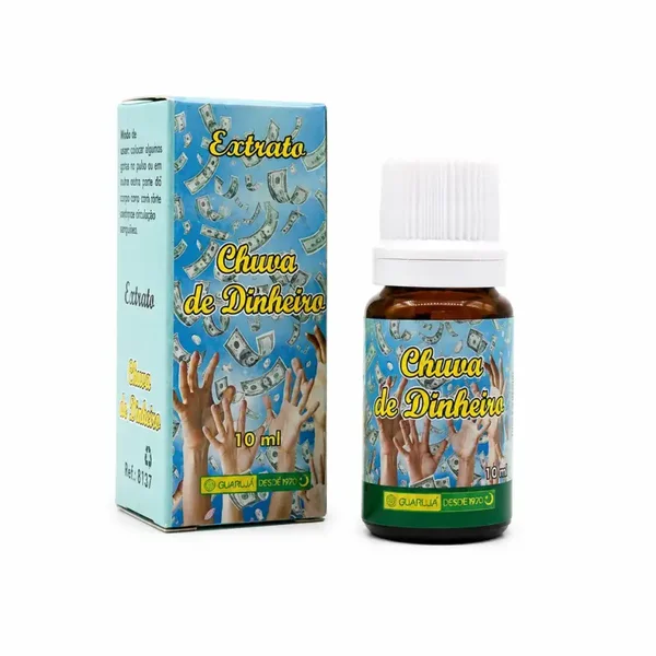 Extrato Chuva de Dinheiro 10ml – Trekt Goede Energie & Financiële Prosperiteit aan