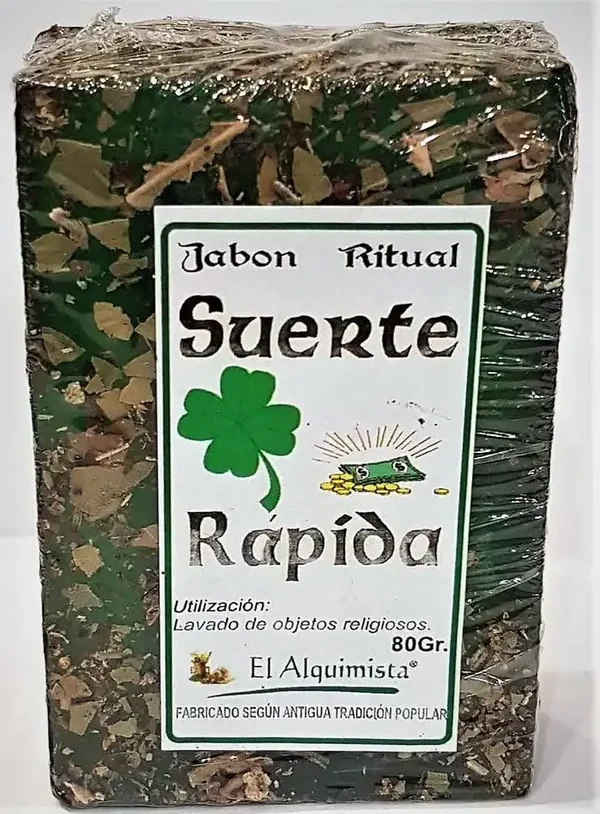 Luck Rápida Rituele Zeep | Snel Geluk Aantrekken & Negatieve Energie Doorbreken