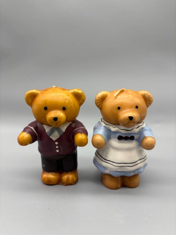 Set sierkaarsen Beer Bob 90's