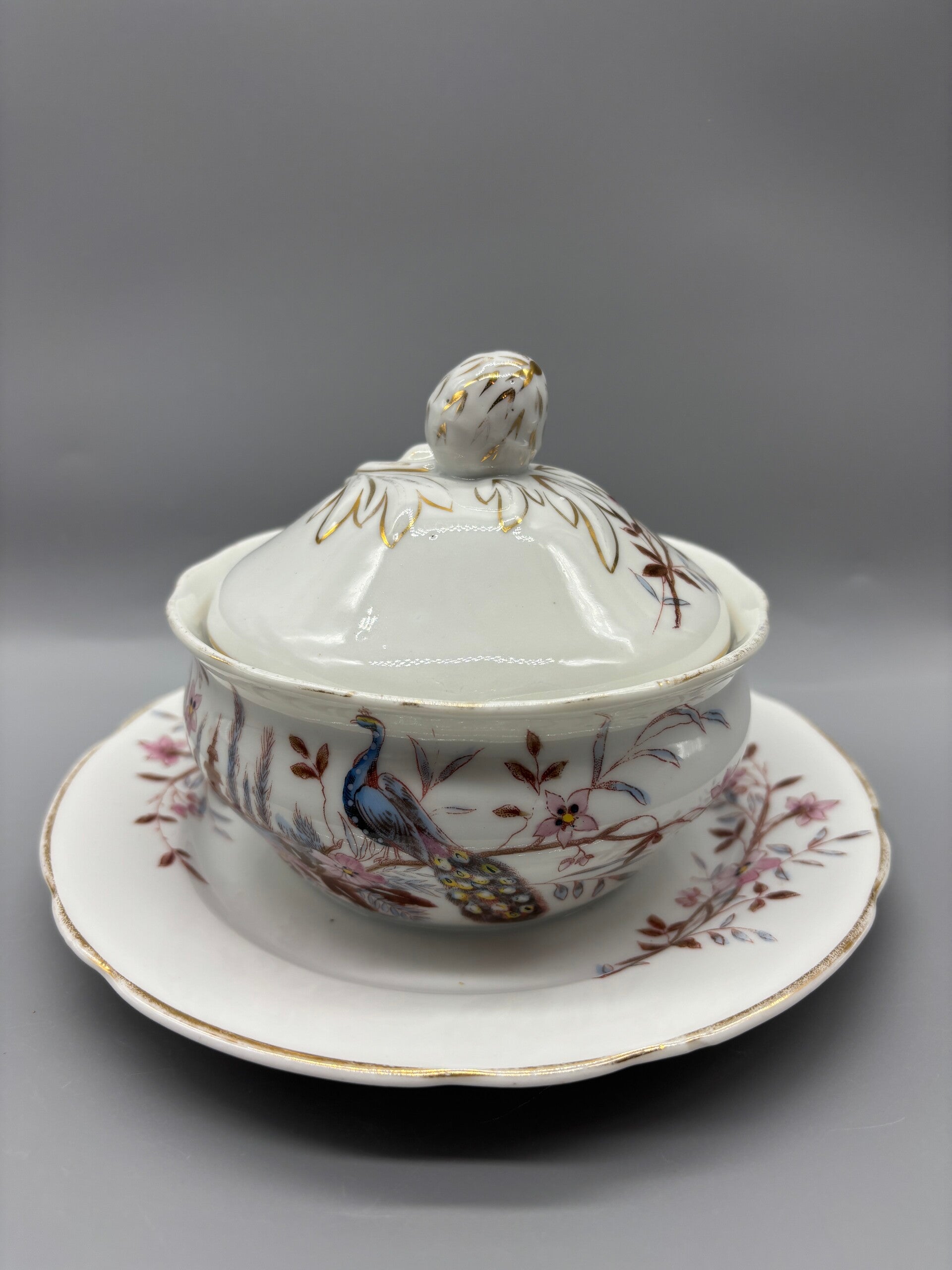 Antiek Mosa Maastricht Serveerkom met deksel Botervloot