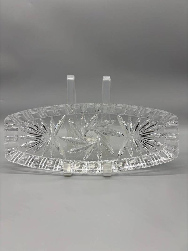 Kristallen schaal Bohemia 60's