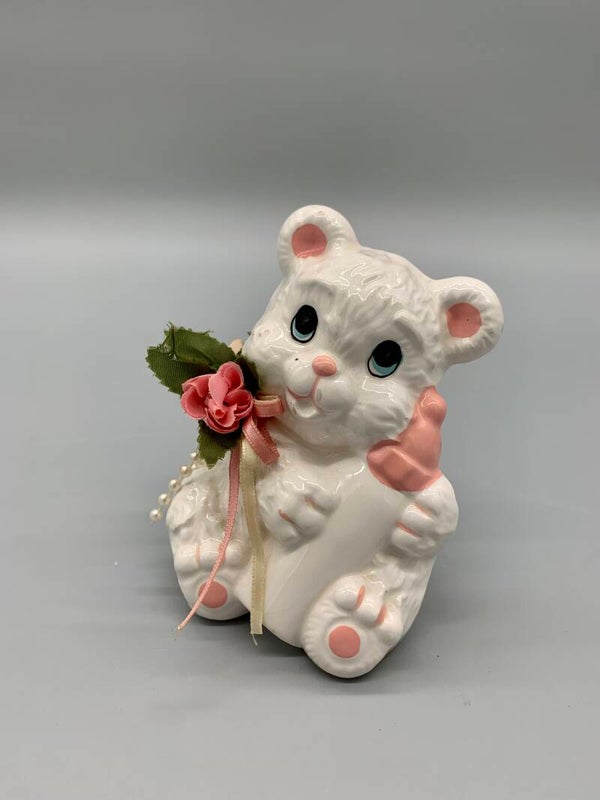 Vintage spaarpot beer baby