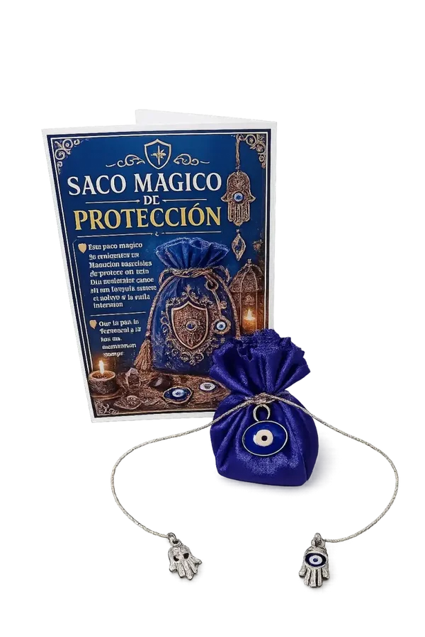 Amuleto Saco Mágico de Protección – Handgemaakte Magic Bag voor Bescherming