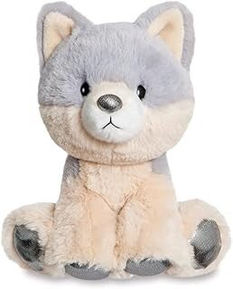 Glitzy Tots Wolf Soft Toy