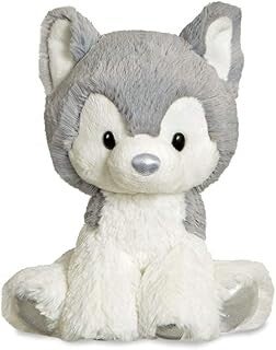 Aurora-Glitzy Tots Husky Dog Soft Toy