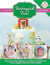 Farmyard Fun! Cute & Easy Cake Toppers for any Farm Themed Party! by The Academy