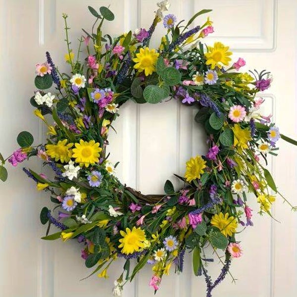 Summer Artificial Wreath