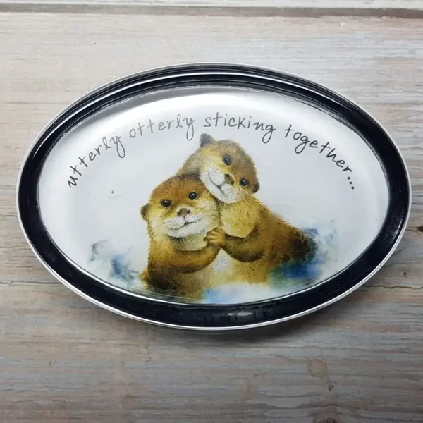 Otter Glass Paper weight