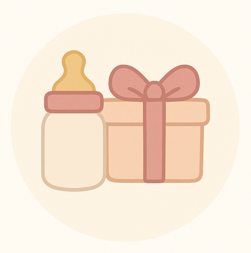 Uniek kraamcadeaupakket bestaande uit een speenkoord én bijtring met naam én houten wanddecoratie