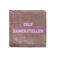 Tegeltje - zelf samenstellen