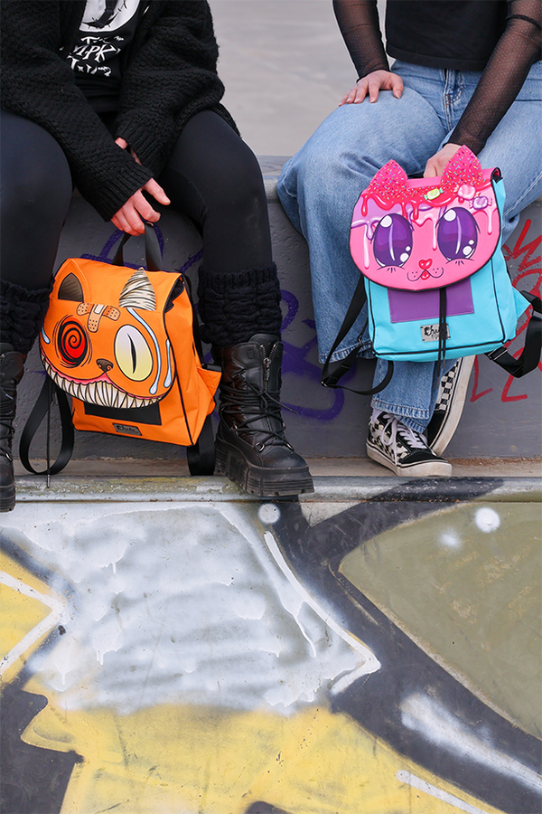 Sac à dos chat "CHAKA'DOS" 100%FaitMain