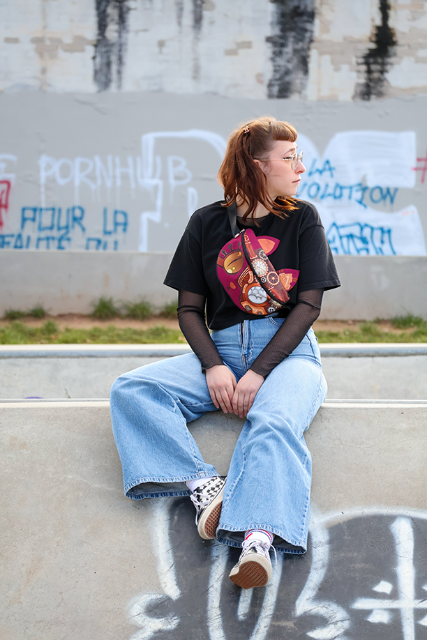 Sac Banane chat "CHAKA'BANANA"  100%FaitMain