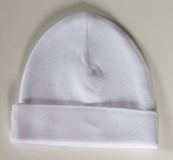 Baby muts met naam geborduurd