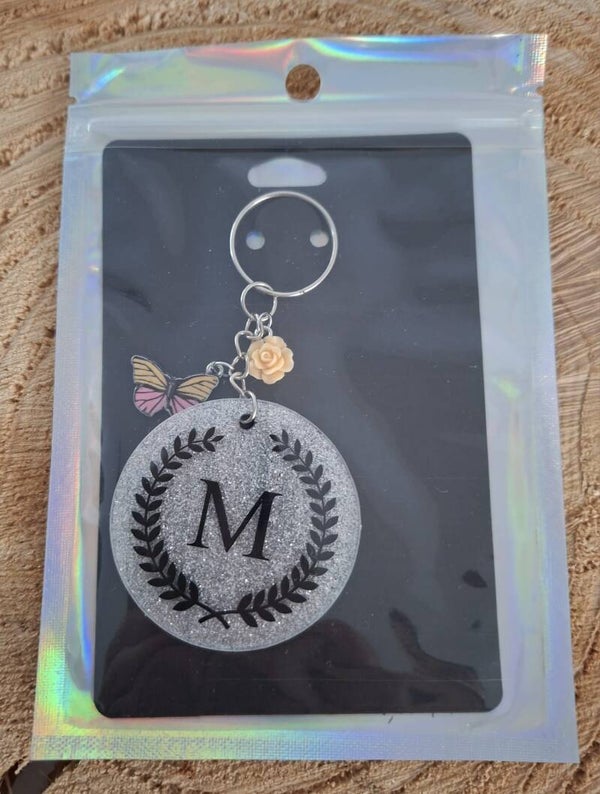 Sleutelhanger letter M