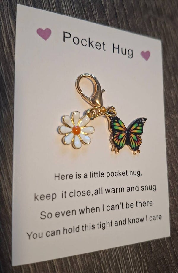 Pocket Hug Vlinder
