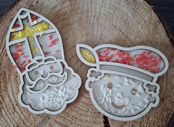 Houten speelframe Sint en Piet