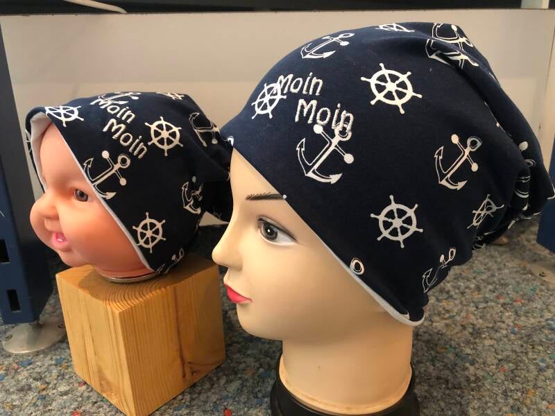 genäht und gestickt