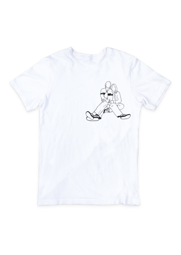 T-shirt - Met eigen lijntekening