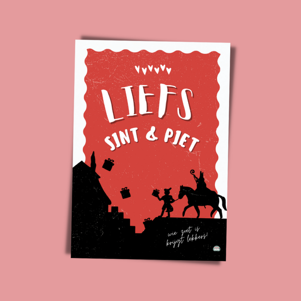 Liefs Sint & Piet | Kaart A5