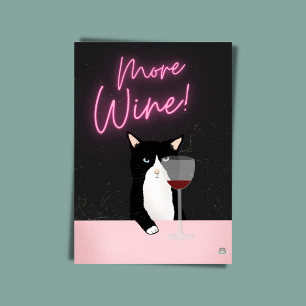 More Wine! | Kaart A6