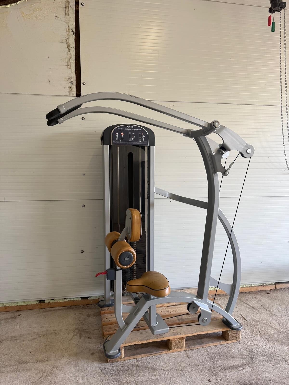 Panatta Convergent high row/ rowing machine/ lat pulldown