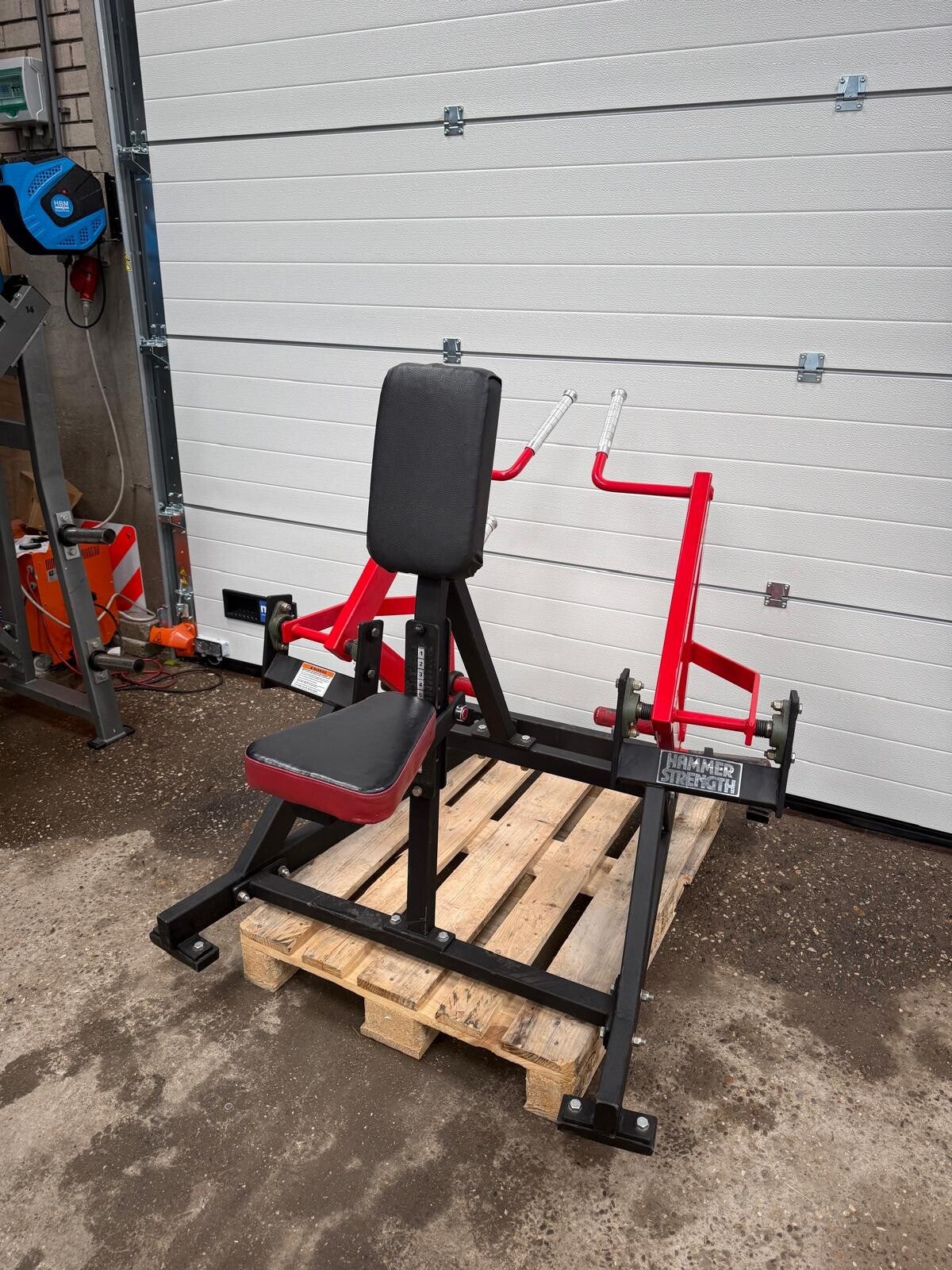 Plate loaded Seated row/ Rudern/ Rowmachine/ Hs copie