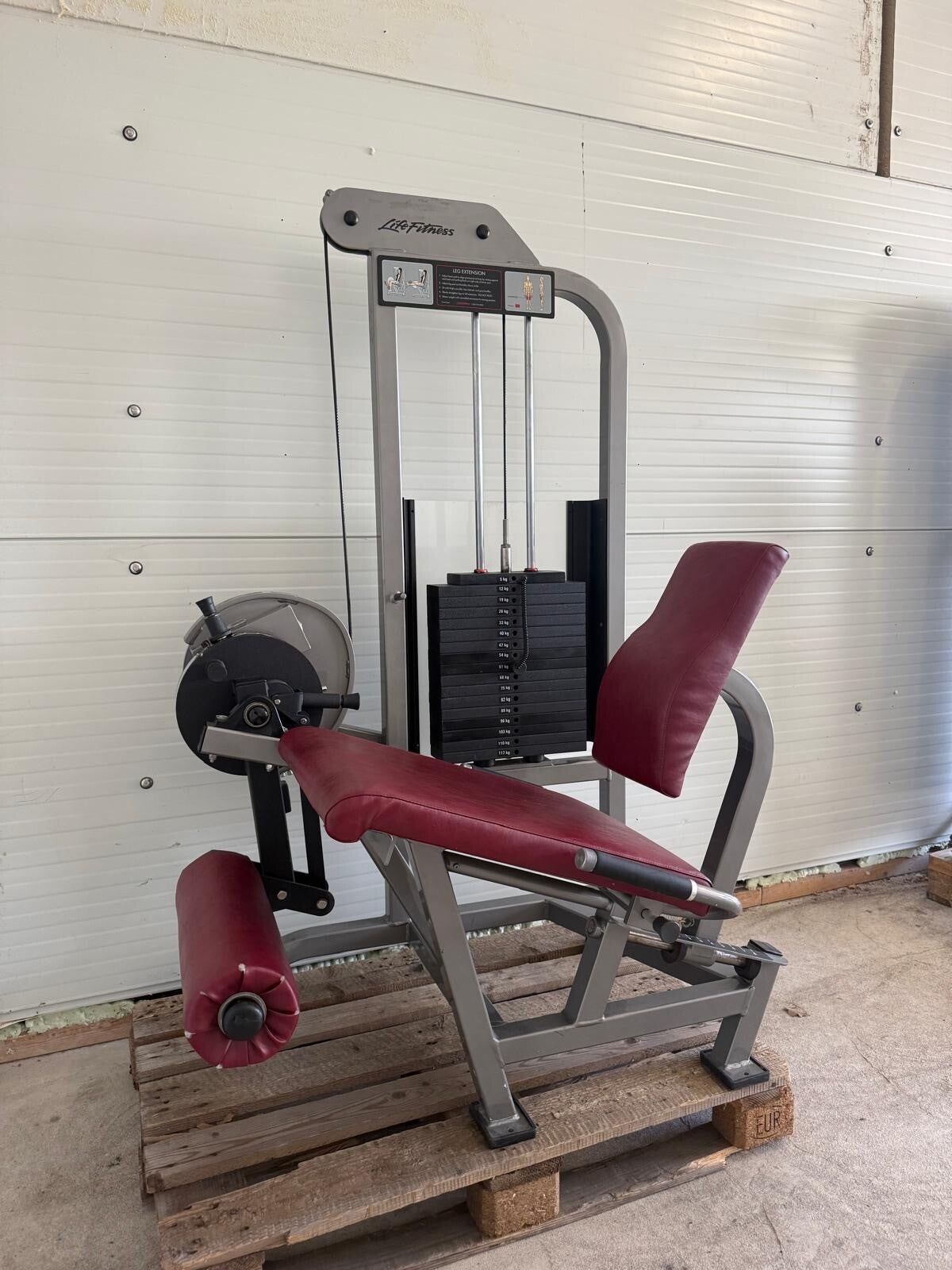 Life Fitness pro 1 leg extension/ beinstrecker/ bein strecker