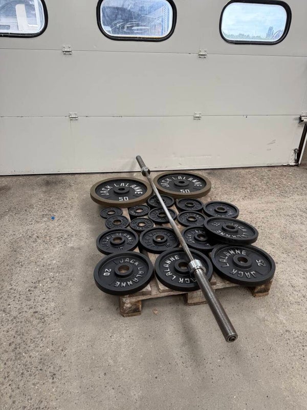 Jack Lalane Weigth set/ Gewichten/ 50 mm bumpers