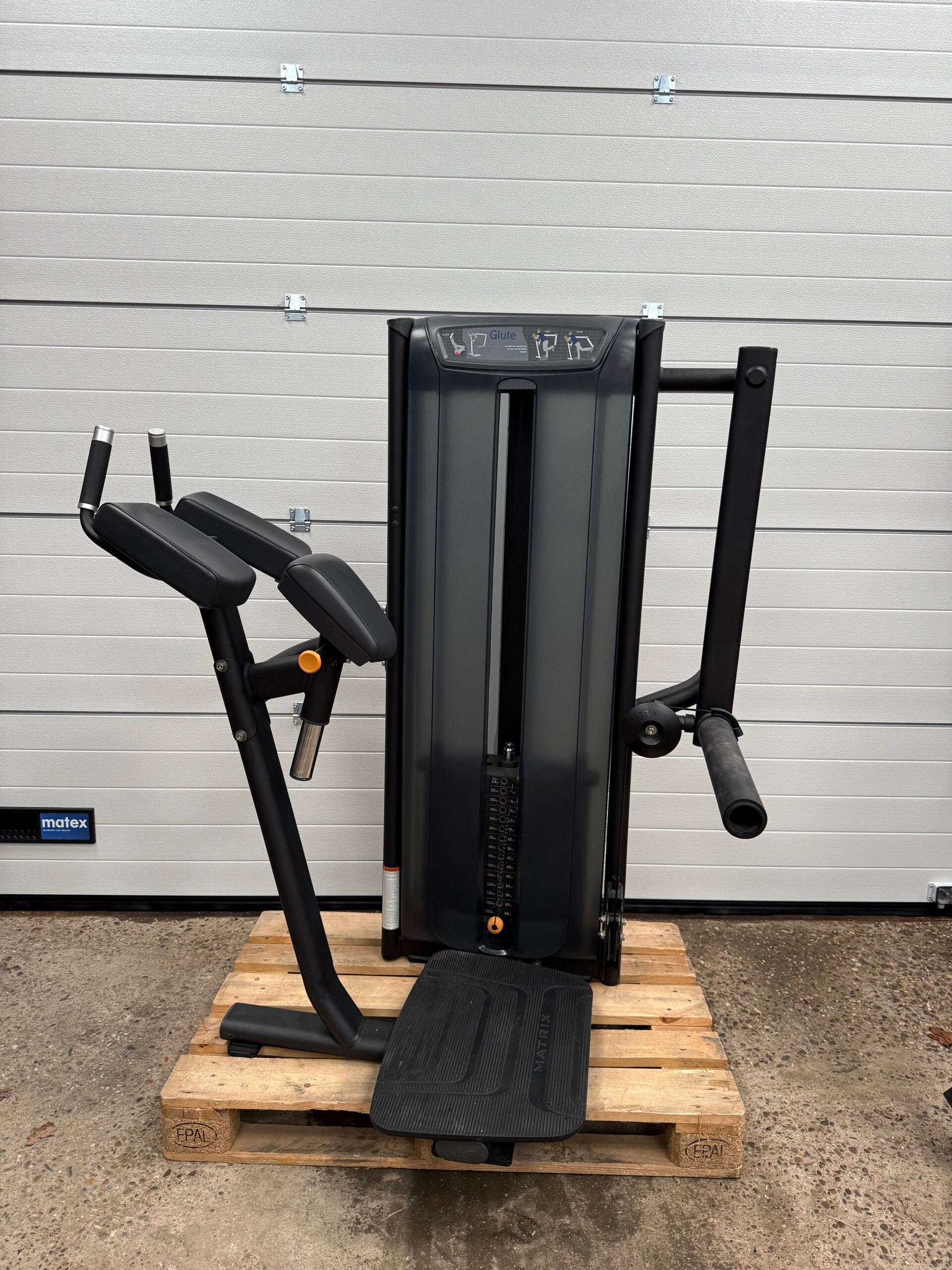 Matrix Gluteaus/ Glute kickback/ Glutes/ Machine/