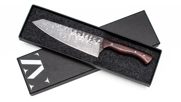 Kochmesser K3 - 18cm Klinge - Damaststahl