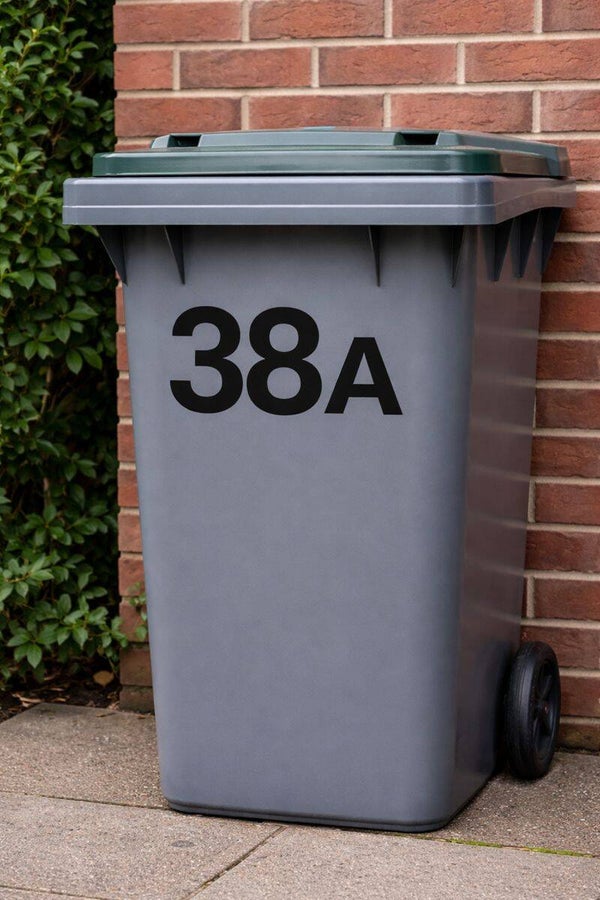 Kliko Huisnummer sticker