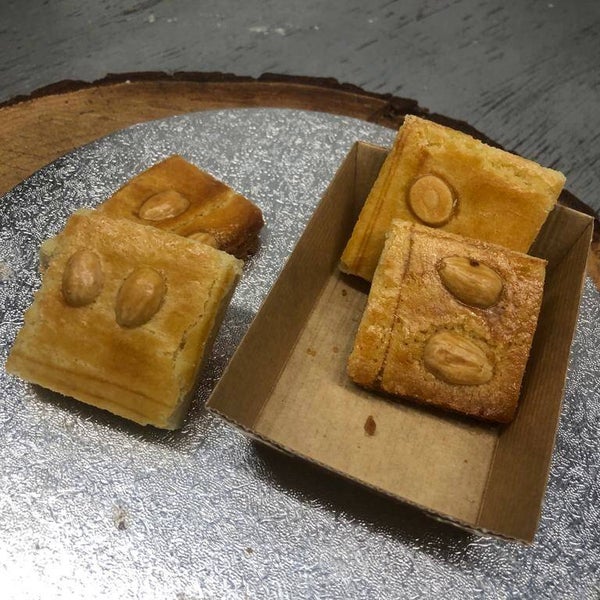 Boterkoek stukken  125 gram