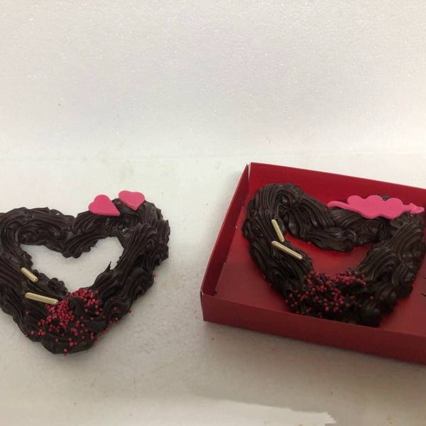 Chocolade Valentijnshart klein 125 gram