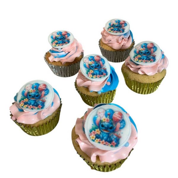 Cupcakes met Print vanaf 12 stuks