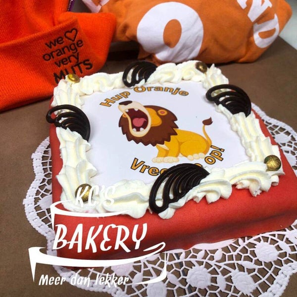 Marsepein Taart EK 2024