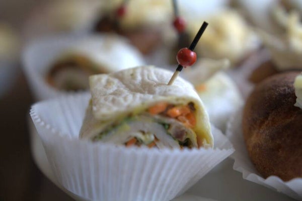 Hartige Mini Wrap per 10 stuks