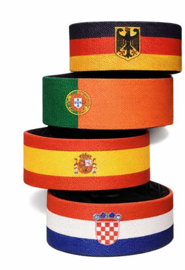 Fanarmband DE / Portugal / Spanien / Kroatien